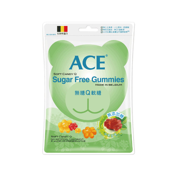 【ACE】機能Q軟糖 無糖Q/字母Q/水果Q/酸熊Q ACE軟糖 ACE無糖軟糖 SUPER KIDS軟糖 牙博士棒棒糖
