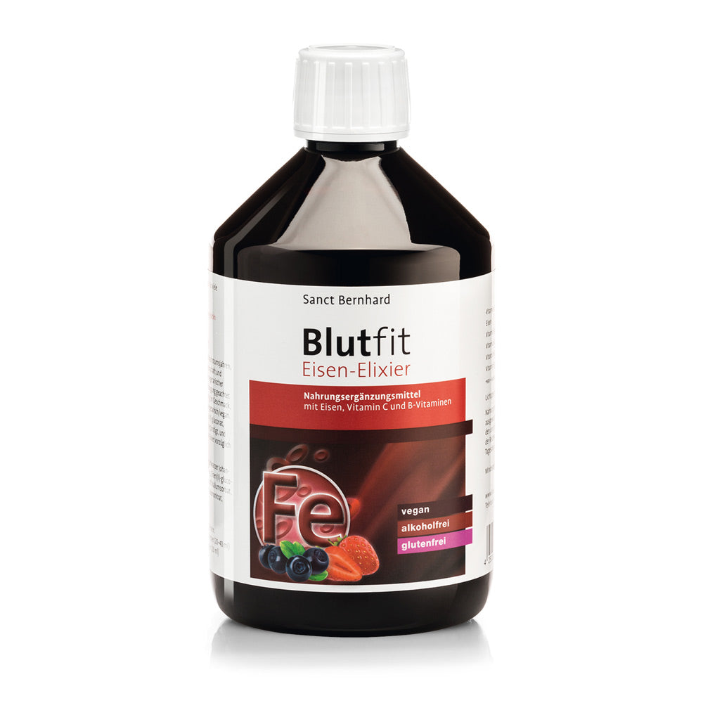 【聖伯納德Sanct Bernhard】美味水果鐵飲 500ml/瓶 補鐵好氣色 原廠公司貨 德國百年草本