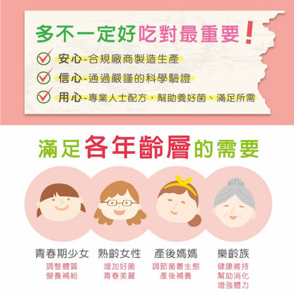 【景岳】婦樂寧益生菌膠囊 300顆/盒 獨家專利菌株 多效合一配方 女性私密保養 加強自淨能力 景岳婦樂寧