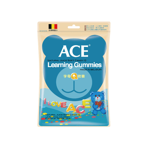 【ACE】機能Q軟糖 無糖Q/字母Q/水果Q/酸熊Q ACE軟糖 ACE無糖軟糖 SUPER KIDS軟糖 牙博士棒棒糖