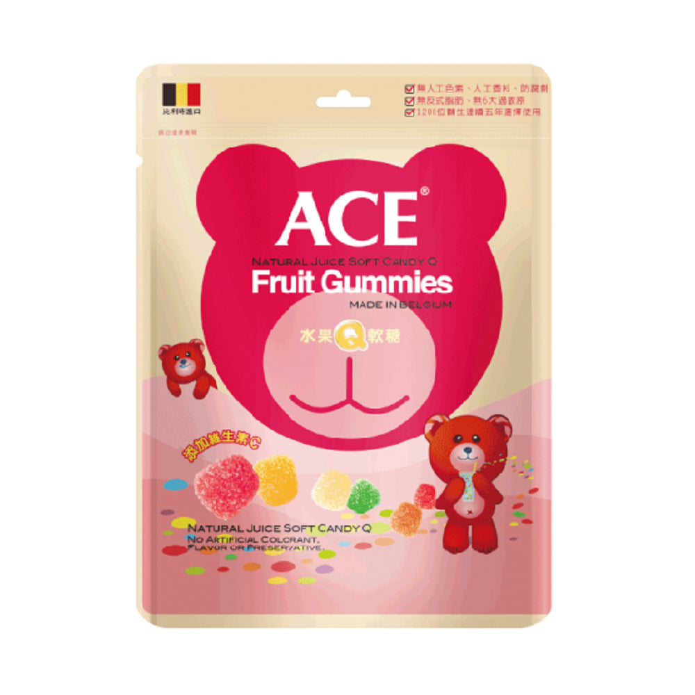 【ACE】機能Q軟糖 無糖Q/字母Q/水果Q/酸熊Q ACE軟糖 ACE無糖軟糖 SUPER KIDS軟糖 牙博士棒棒糖