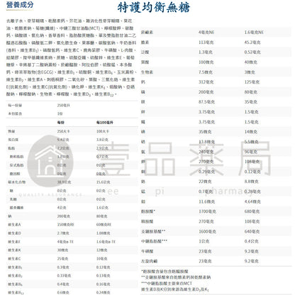 【桂格】完膳營養素 24罐箱購賣場 特護均衡配方糖尿病配方高鈣配方植物蛋白配方未洗腎洗腎癌症新