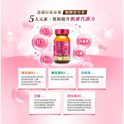 【ChocolaBB俏正美】極緻膠原錠 140錠/瓶 全新7+2美容配方 添加乳酸菌及鐵 順暢紅潤都兼顧