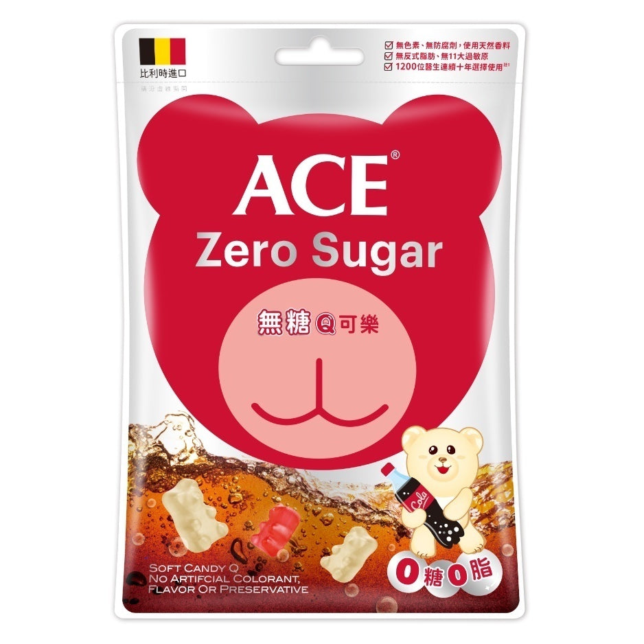 【ACE】機能Q軟糖 無糖Q/字母Q/水果Q/酸熊Q ACE軟糖 ACE無糖軟糖 SUPER KIDS軟糖 牙博士棒棒糖