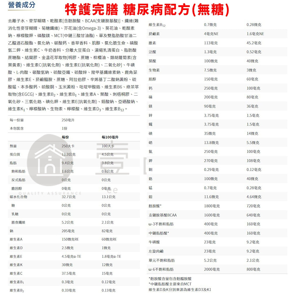 【桂格】完膳營養素 24罐箱購賣場 特護均衡配方糖尿病配方高鈣配方植物蛋白配方未洗腎洗腎癌症新