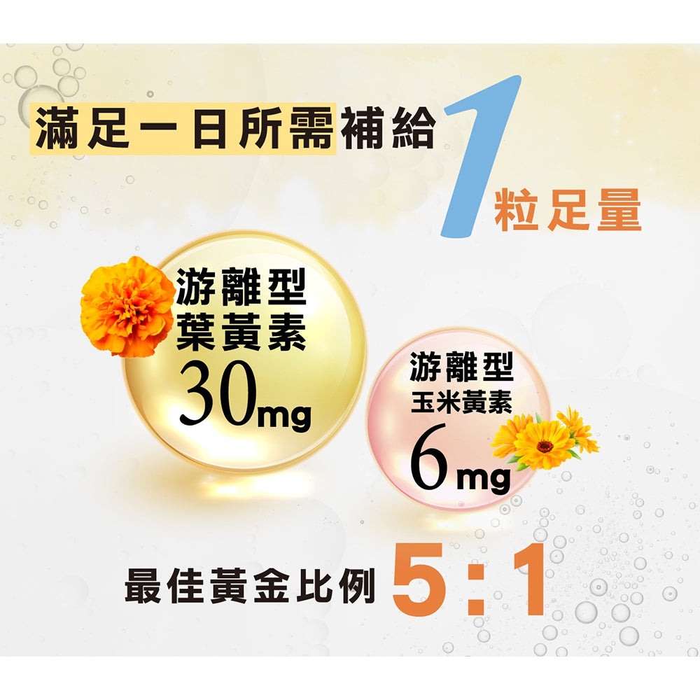 【荃贏全美】抒視圈金盞花葉黃素膠囊 30粒/盒 荃贏全美葉黃素 舒適圈 歐洲山桑子 枸杞萃取 玻尿酸