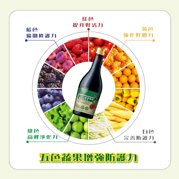 【大漢酵素】V52蔬果維他植物發酵液 600ml/瓶 低鉀 低鈉 多元營養 提升保護力 52種蔬果