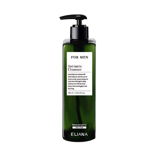【ELIANA 莉安娜】男性私密潔淨露 250ml/瓶 茶樹 瑪卡 精氨酸 繖花醇 日常保養