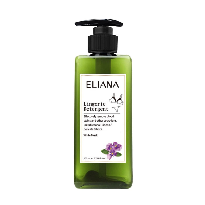 【ELIANA莉安娜】私密衣物抗菌手洗精 200ml/瓶 白麝香 雙重酵素 無螢光劑 去污除味
