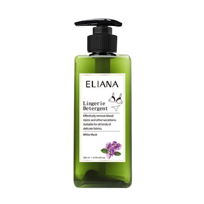 【ELIANA莉安娜】私密衣物抗菌手洗精 200ml/瓶 白麝香 雙重酵素 無螢光劑 去污除味