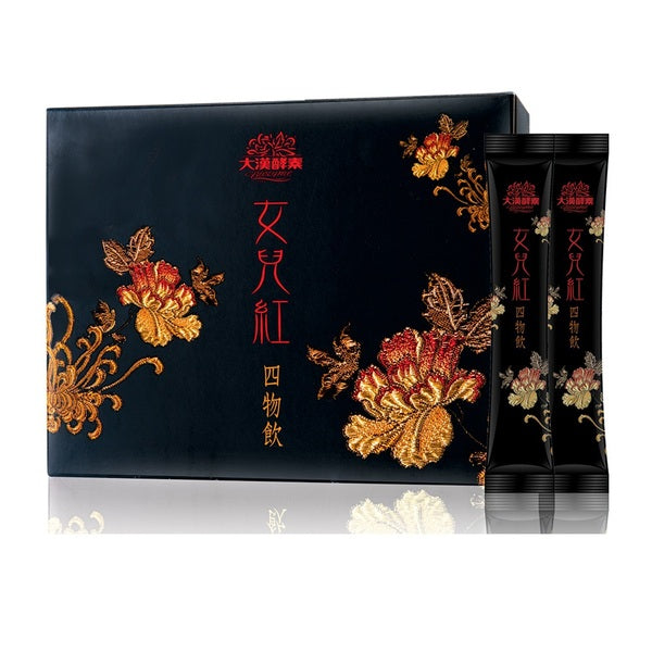 【大漢酵素】女兒紅四物飲 7入/盒 蔬果醱酵液 鋁條貼心設計 月喝月美麗 生理期後補養 促進代謝