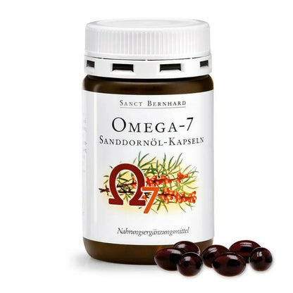 【Sanct Bernhard聖伯納德】Omega-7沙棘油膠囊 100顆/罐 授權經銷 原廠公司貨