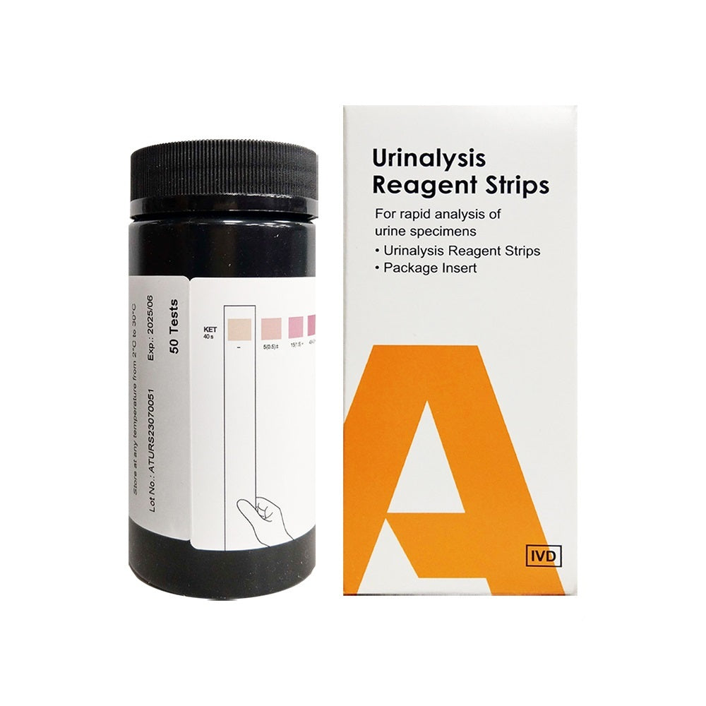 【AllTest】生酮尿酮試紙 50入/100入 脂肪代謝檢測試劑 酮體試紙 生酮飲食 快速檢測 操作簡便