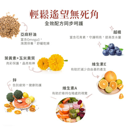 【聖伯納德Sanct Bernhard】游離型葉黃素軟膠囊 90顆/瓶 授權經銷 聖伯納德葉黃素 德國百年