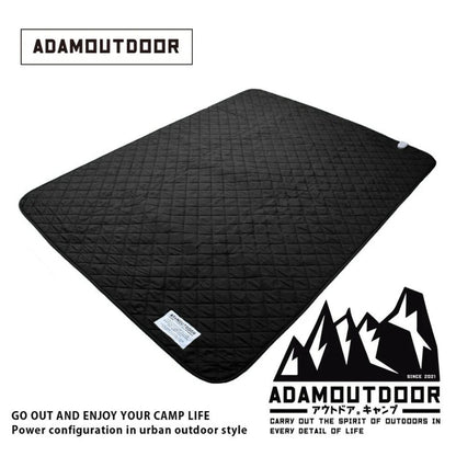 【ADAM】露營電熱毯(附收納包) 軍風電熱毯 電熱毯 電暖毯 韓國製 發熱毯 可水洗 寒流必備 戶外露營
