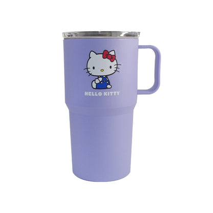 【贈品】Hello Kitty經典把手冰霸杯 丁香紫/薄荷綠 560ml 滿額贈品 數量有限 送完為止