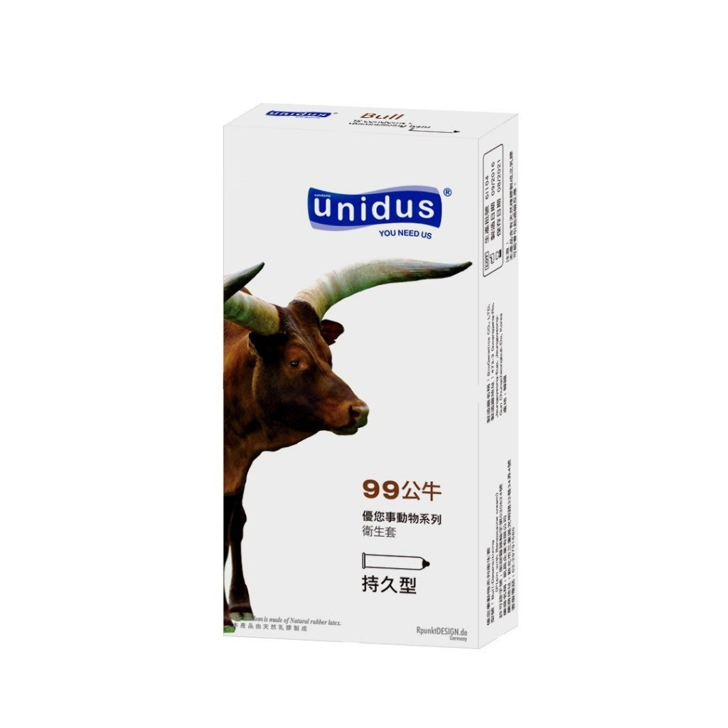 【Unidus優您事】動物系列衛生套 12入/盒 持久/三合一/超薄/平滑/顆粒/螺紋型 避孕套 衛生套