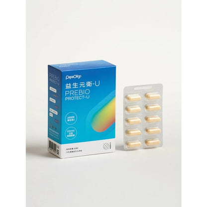 【PaPaOligo糖老爹】益生元衛-U 40顆/盒 左旋麩醯胺酸 維生素U 幫助消化 調節生活機能