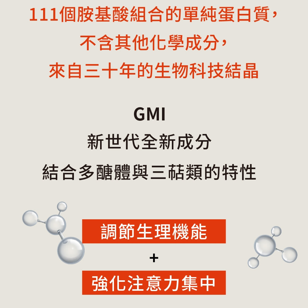 【PaPaOligo糖老爹】益專注膠囊 30顆/盒 強化注意力集中 鼠尾草萃取物 小孢子靈芝球蛋白 凝精聚神