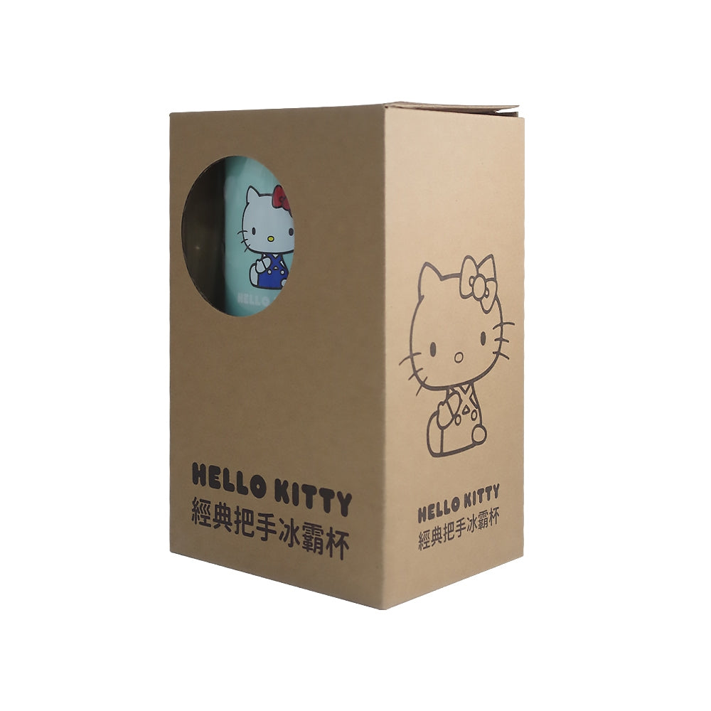 【贈品】Hello Kitty經典把手冰霸杯 丁香紫/薄荷綠 560ml 滿額贈品 數量有限 送完為止