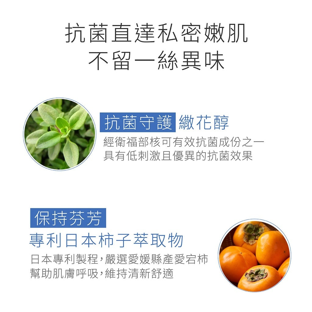 【ELIANA 莉安娜】男性私密潔淨露 250ml/瓶 茶樹 瑪卡 精氨酸 繖花醇 日常保養