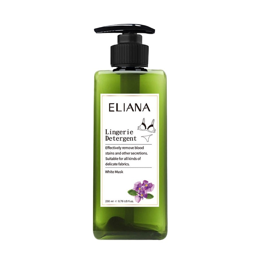 【ELIANA莉安娜】私密衣物抗菌手洗精 200ml/瓶 白麝香 雙重酵素 無螢光劑 去污除味