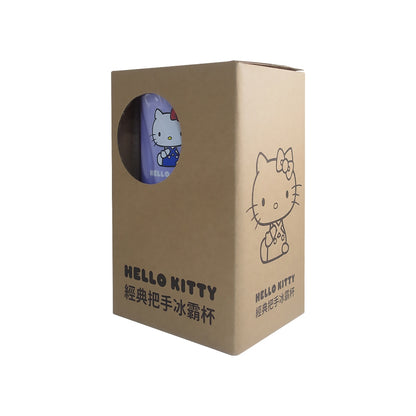 【贈品】Hello Kitty經典把手冰霸杯 丁香紫/薄荷綠 560ml 滿額贈品 數量有限 送完為止