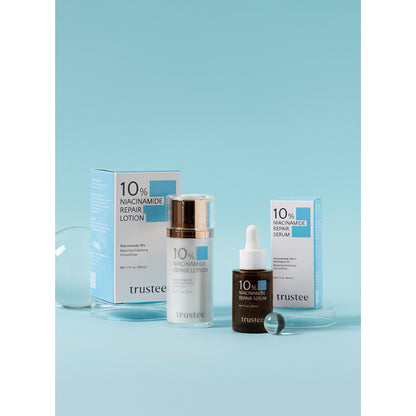 【trustee】10%菸鹼醯胺修護解方精華乳 50ml/盒 預防乾燥 滋潤舒緩肌膚 維持肌膚彈性