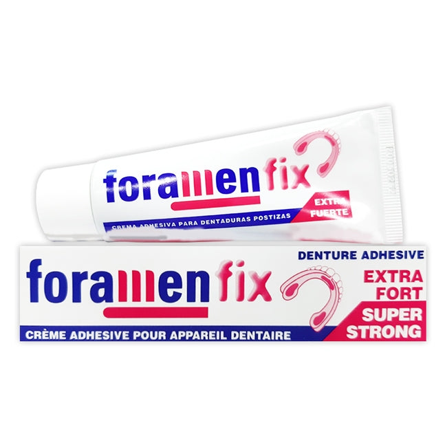 【西班牙Foramen】假牙黏著劑 45g/盒 穩固密合 舒適護齦 不易脫落 西班牙進口 活動式假牙適用
