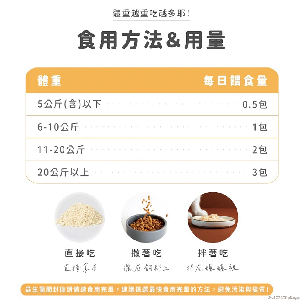 【依鈦Aether】寵物益生菌-養膚爆毛30包/盒 適口性佳 皮膚保健 促進食慾 消化順順 土雞肉粉 貓狗適用【壹品藥局