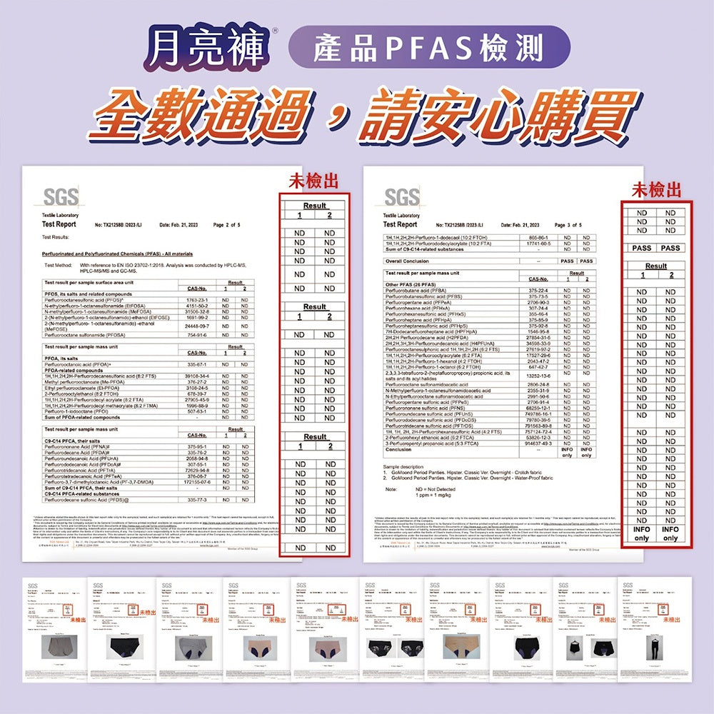 【谷慕慕】月亮褲中腰護墊內褲 日常穿搭 安心褲 鋅離子抗菌吸收層 貼合舒適自在