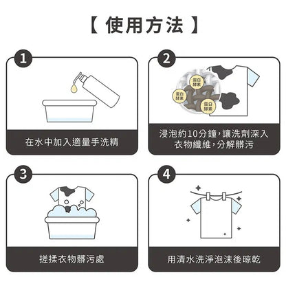 【淨毒五郎】酵素衣物手洗精 500ml/瓶 微風 春霧 植萃 不傷手