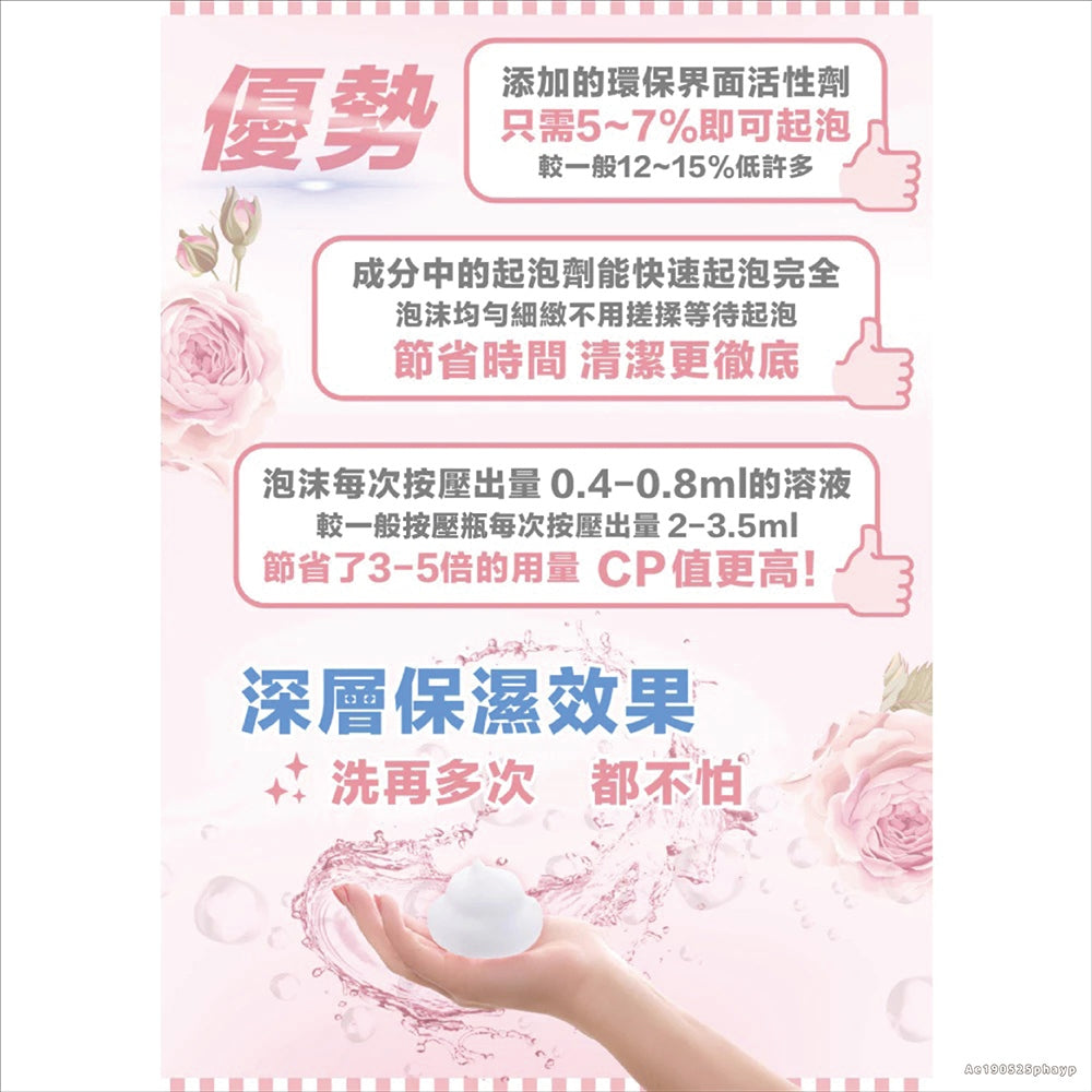 【依鈦Aether】潔顏洗手抗菌慕斯 多款式 兩用 洗臉洗手 瞬間沖洗 高效保濕