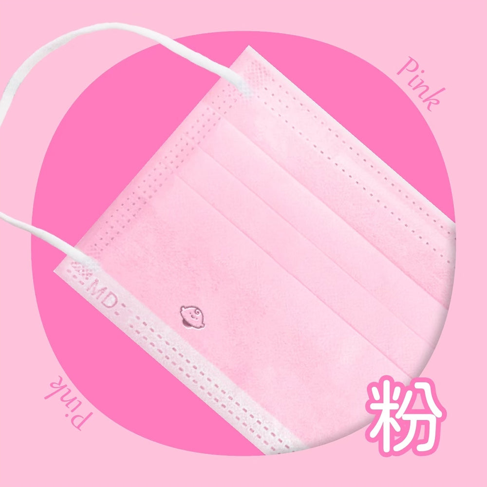 【銀貝貝】成人醫用平面口罩 50片/盒 MIT台灣製 12色任選 醫用口罩 成人口罩 雙鋼印