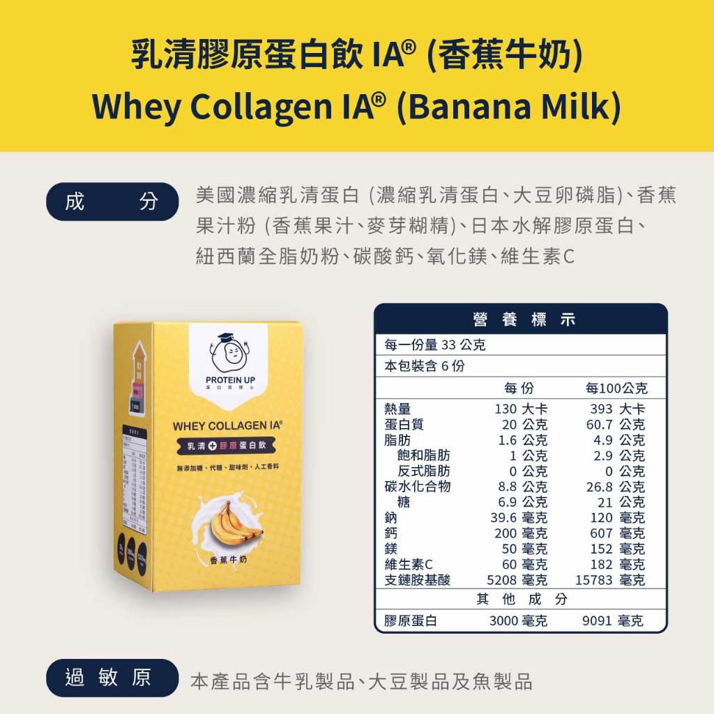【蛋白質博士】乳清膠原蛋白 健身 飲食控制 膠原蛋白