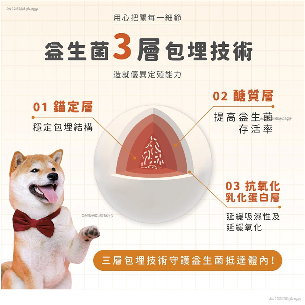 【依鈦Aether】寵物益生菌-消化排毛18包/盒 適口性佳 幫助排毛 腸胃不打結 便便通暢