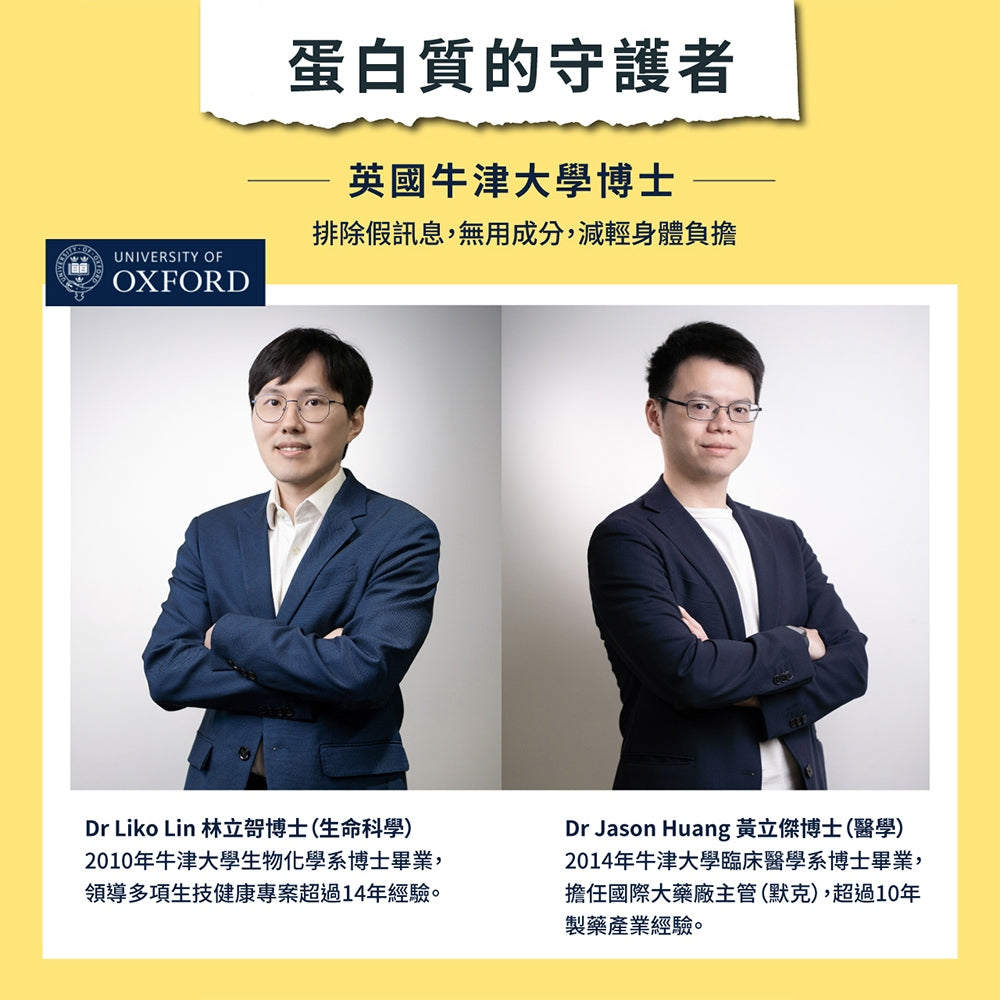【蛋白質博士】晶準蛋白飲 多款 健身 飲控