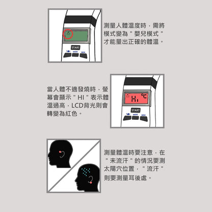 【日銀】紅外線耳額溫槍 FS-700 韓國製造 非接觸額溫槍 體溫計 耳溫槍 HUBDIC