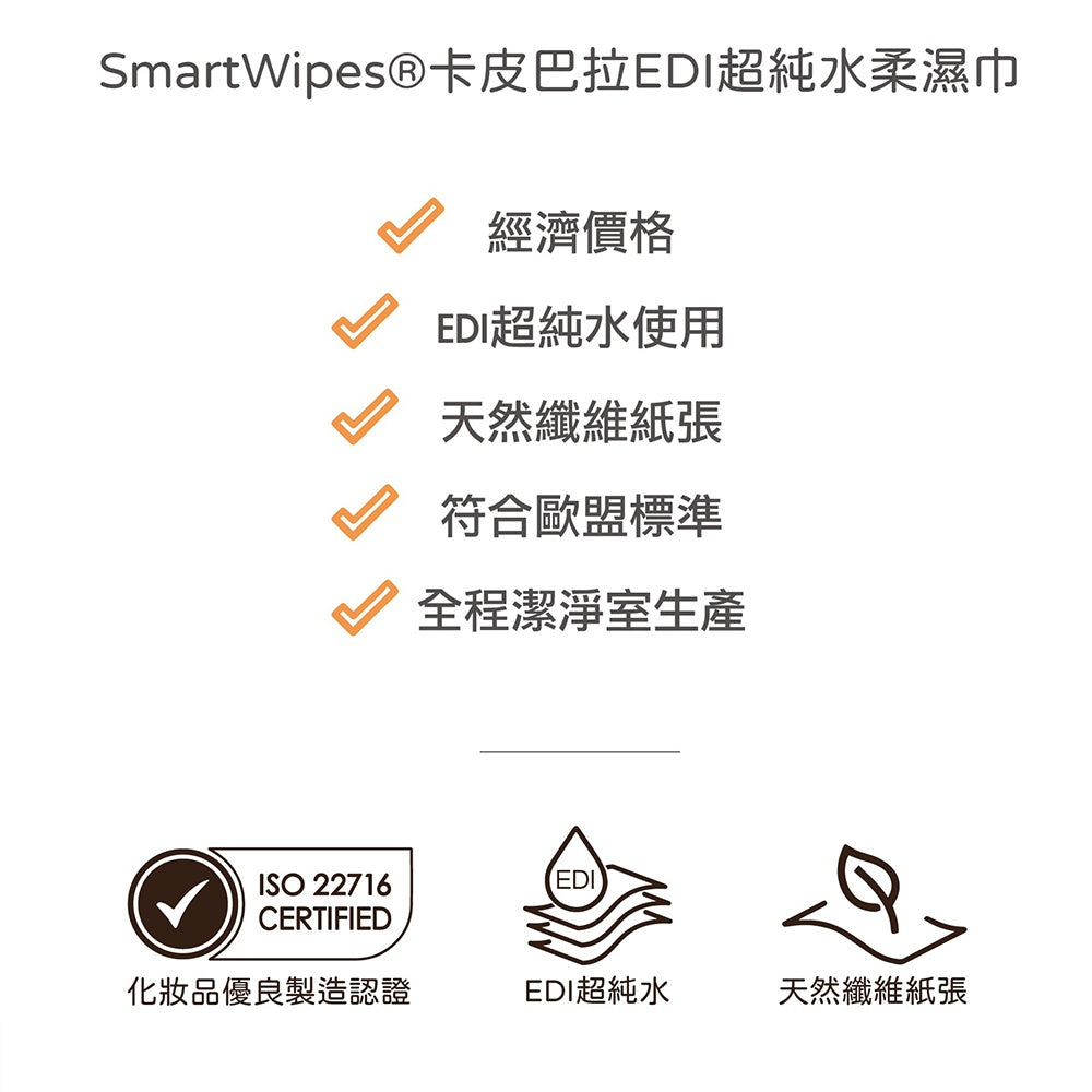 【丰厚】純水柔濕巾 卡皮巴拉 純水寶寶濕巾 台灣製造 80抽 20抽