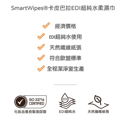 【丰厚】純水柔濕巾 卡皮巴拉 純水寶寶濕巾 台灣製造 80抽 20抽