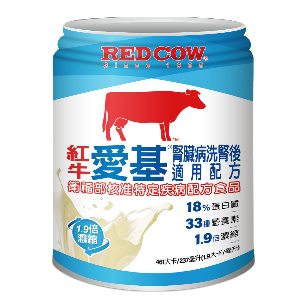 【紅牛】箱購賣場24罐愛基 均衡含纖草莓蜂蜜腎臟病洗腎後含鉻配方均衡配方原味無糖熱帶水果