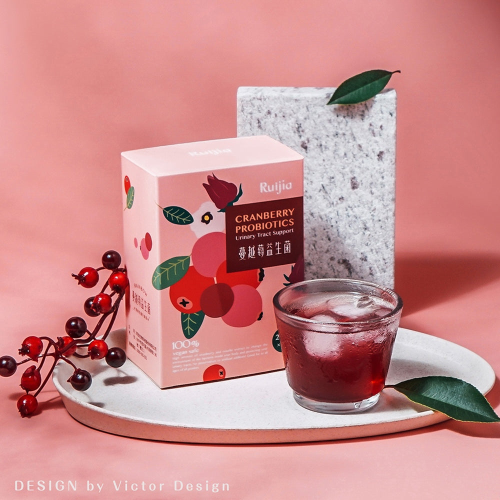 【Ruijia露奇亞】蔓越莓益生菌 20包/盒 私密保養 原花青素 無額外添加 孕哺乳婦可食 專利包覆技術