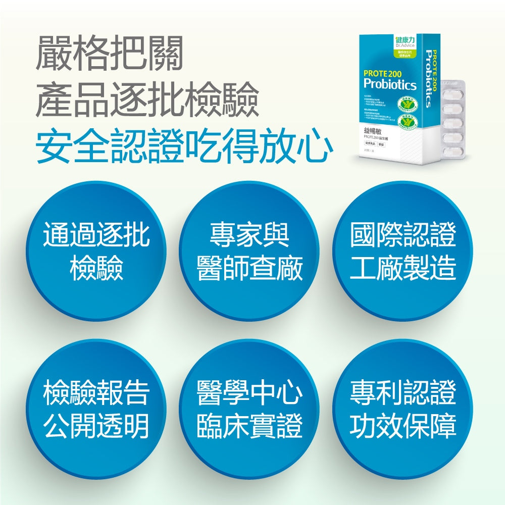 【健康力】益敏暢 PROTE200免疫力益生菌 30顆/盒 冷藏宅配 益暢敏益生菌 健康力益生菌