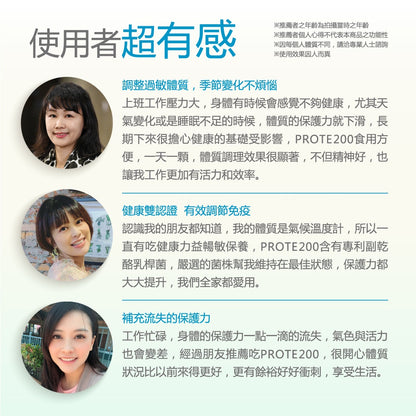 【健康力】益敏暢 PROTE200免疫力益生菌 30顆/盒 冷藏宅配 益暢敏益生菌 健康力益生菌