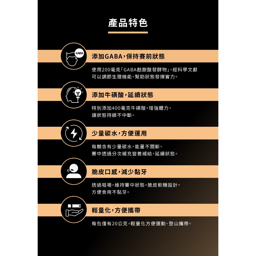【UP 向上運動】FOCHEWS能量軟糖-多多風味/CamaFOCHEWS能量軟糖-芒果風味 20g/包