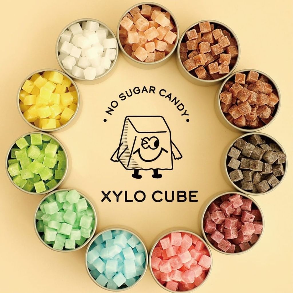 【XYLOCUBE】韓國 防蛀牙小方木糖醇70/盒 口腔保健 糖果 木醇糖果