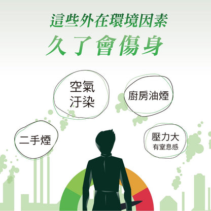 【MedBIO美百優】肺炎草舒暢清廢膠囊 30粒/瓶 淨化舒暢