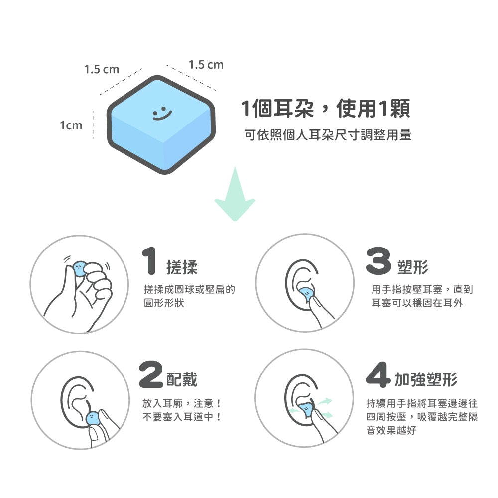 【瑞森】親．耳塞 無痛耳塞 矽膠 防水 塑形 耳塞 含收納盒