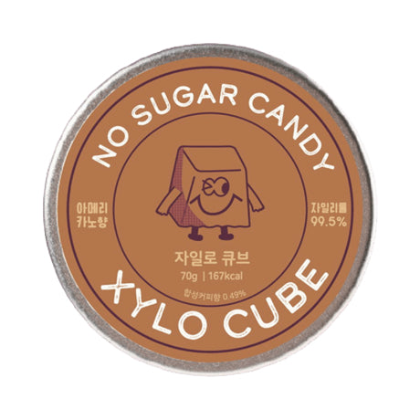【XYLOCUBE】韓國 防蛀牙小方木糖醇70/盒 口腔保健 糖果 木醇糖果
