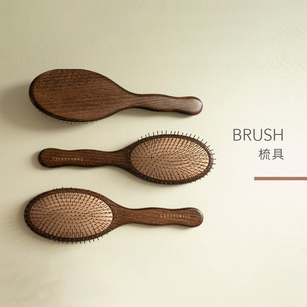 【CURLYSHYLL荷琇】頭皮紓壓氣墊梳1把/盒